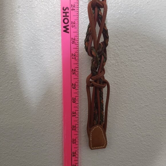 Carlos Falchi Leather Belt main image 6